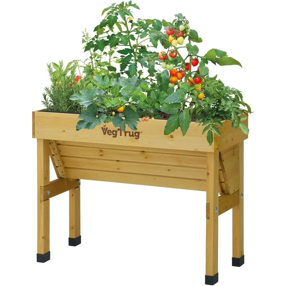 Vertical Planter - 자연스러운 소형 1m 벽걸이형 정원 화분