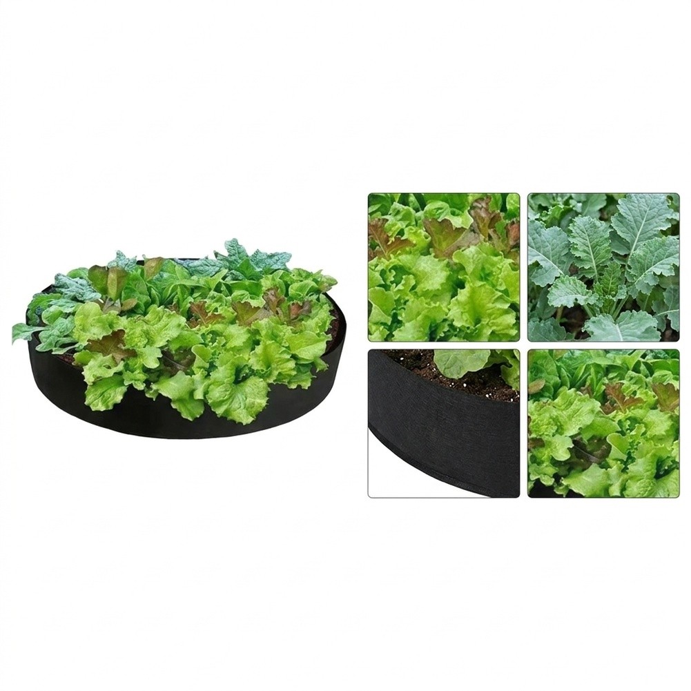 대형 원형 펠트 재질의 화분 가방, 130x30cm,  - Raised Garden Bed 리뷰 및 가격