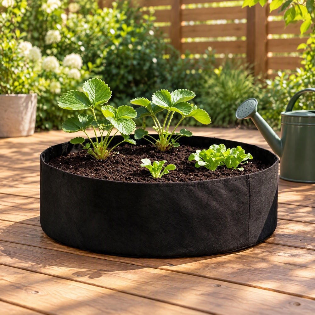 대형 원형 펠트 재질의 화분 가방, 130x30cm,  - Raised Garden Bed 리뷰 및 가격