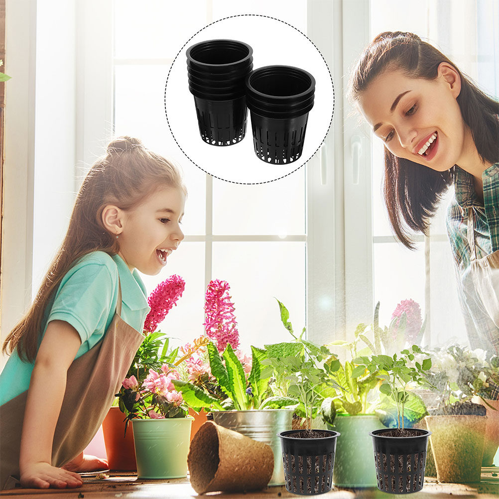 15개입, 4인치 플라스틱 그물망 화분, 실내외 정원용 - Plant Pot 리뷰 및 가격