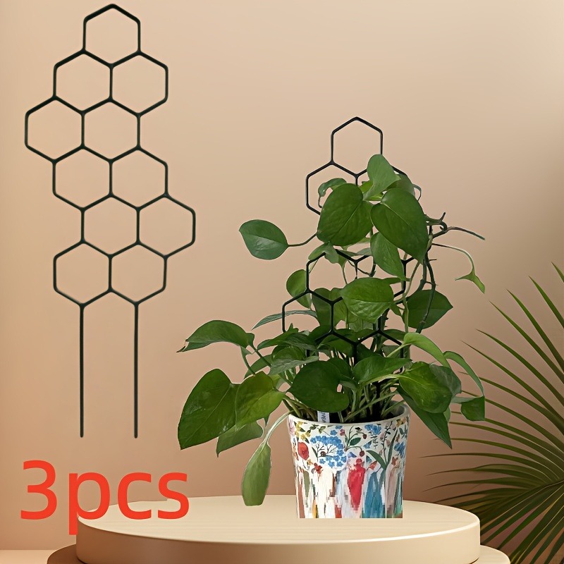 3개입 식물 지지대 클라이밍 랙 식물 모양/디자인/고정 - Indoor Herb Garden 리뷰 및 가격